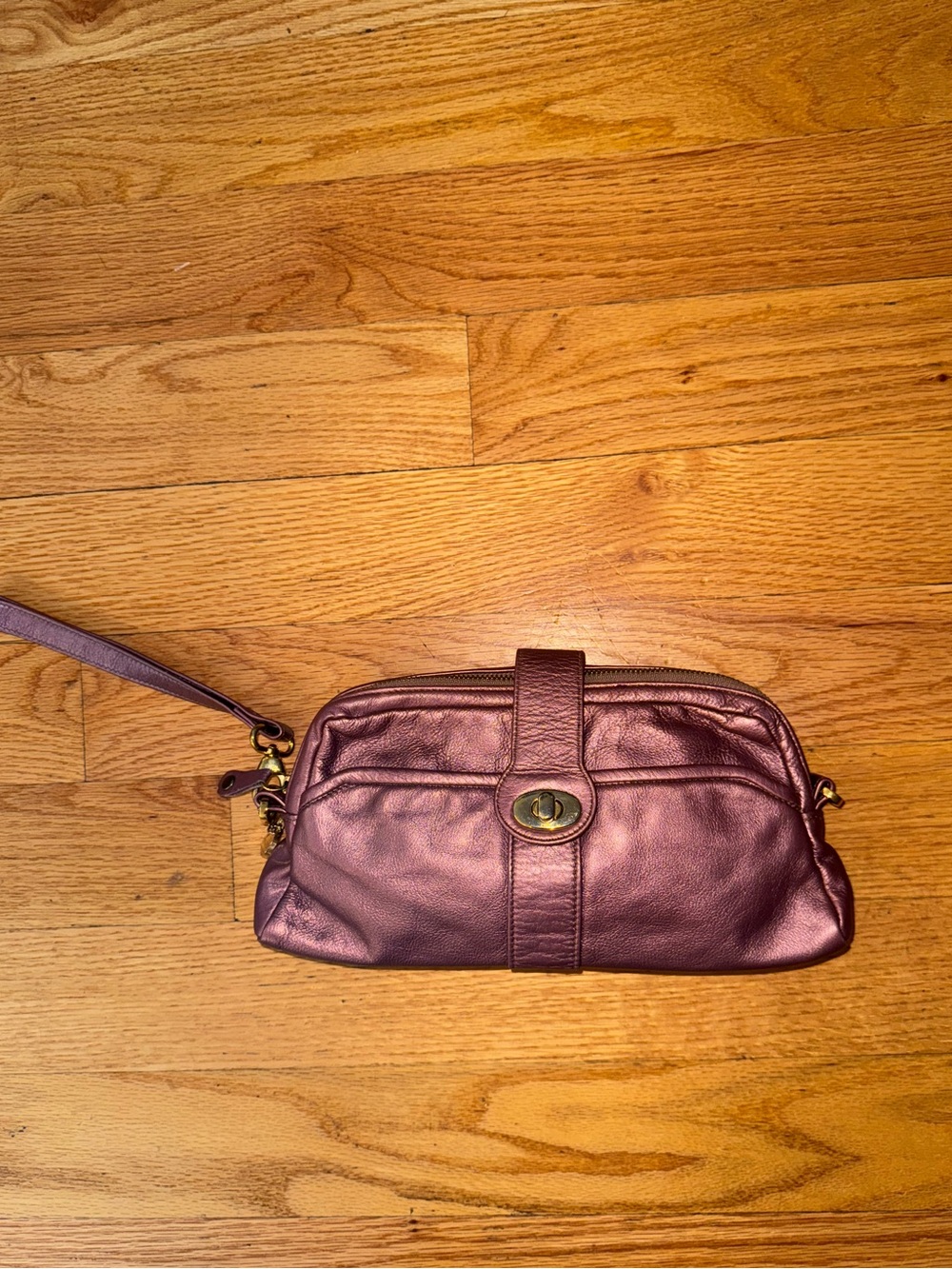 Jenny Yuen turnlock clutch